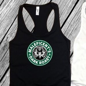New! Made to order! Maleficent's Dark Roast Tank
